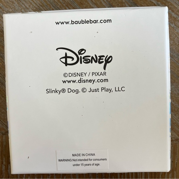 NIB BaubleBar Pixar Disney Toy Story Slinky‎ Dog Double Piercing Chain Earrings - Picture 4 of 5